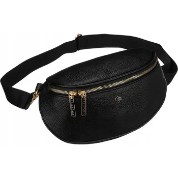 Kabelka Peterson ledvinka přes rameno Dámská ledvinka Peterson 3551 BLAC černá