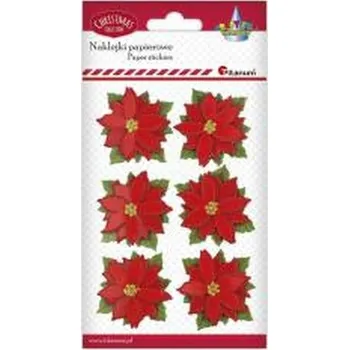 Dekoracje samoprzylepne papierowe 3D 44m 6szt