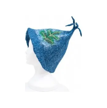 EVEI Klobouk do sauny plstěný "List", 100 % vlna