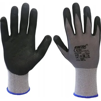 Pracovní rukavice Ochranné rukavice 4WRK SHIELD ACTIVE SANDY SB s povlakem vel. 9 - L 1 pár