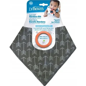 Ortodontické kousátko Dr Brown's silikonové, látkové, vícebarevné