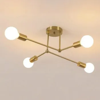 Závěsné svítidlo AjieQaQ ZÁVĚSNÁ LAMPA 4-bodové E27