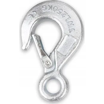 Věšák Háček s pojistkou a západkou 250 TEGER (prodává se po 10 kusech)