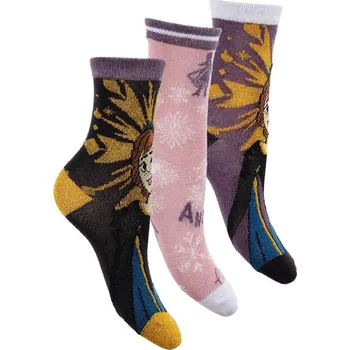 SADA 3 KS PONOŽKY FROZEN hu 0612-2 Velikost: 31-34