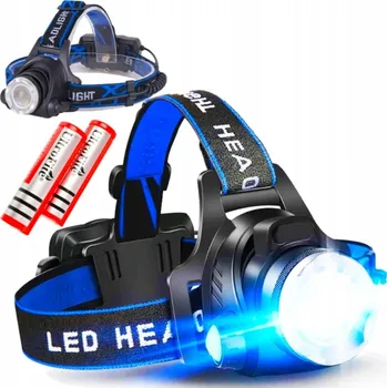 Čelovka VÝKONNÁ ČELOVKA CREE LED T6 + AKU