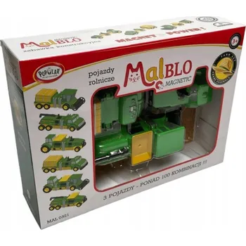 ostatní stavebnice MALBLO Zemědělská vozidla MalBlo 9 9 dílků