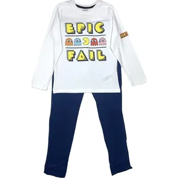 PYŽAMO PACMAN em 52 04 031 bílo - tm. modré Velikost: 10