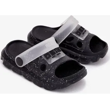 Chlapecké tenisky Dětské pěnové pantofle Big Star – černé Velikost: 28