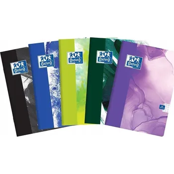 Sešit A5 s mřížkou Oxford, 60 listů