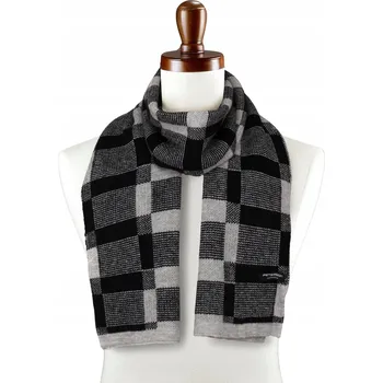 Šála Peterson šála černá 180 cm - muž