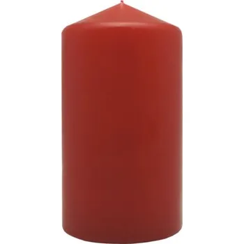 Svíčka Svíčka válec Diana Ø8 x 15 cm červená