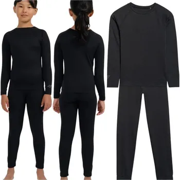 Chlapecká bunda Dětská bezešvá souprava spodního prádla (TOP+Bottom) 4F 4FJWAW25USEAU258-20S 140/146