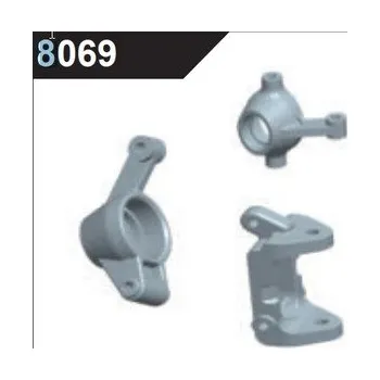 RC náhradní díl Přední a zadní těhlice řízení pro 3132