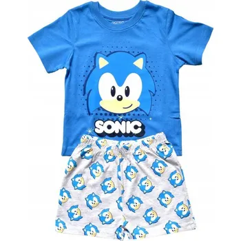 Chlapecké pyžamo PYŽAMO SONIC Em 023 modro - šedé Velikost: 116