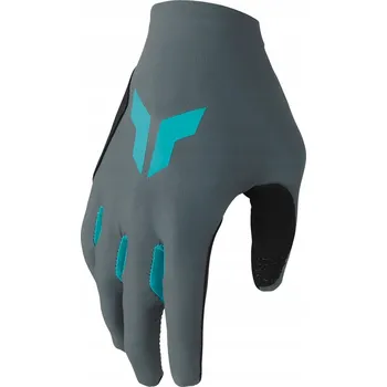 Moto rukavice DÁMSKÉ RUKAVICE NA CROSA QUADA THOR THOR SPORTMODE ICONIC GRAY/AQUA M