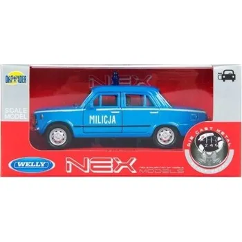 autíčko Welly Fiat 125p VB (Veřejná Bezpečnost) 1:43