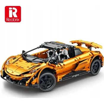 ostatní stavebnice STAVEBNICE REOBRIX SUPERSPORT MCLAREN SPIDER 675LT ORANŽOVÝ DYNAMIC 1886 DÍLKŮ