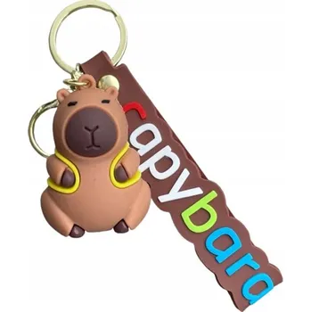 PŘÍVĚSEK NA KLÍČE přívěsek na klíče KAPYBARA přívěsek na batoh na klíče s KAPIBAROU