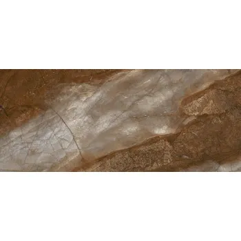 Dlažba Abstract Rust rekt. soft - dlaždice rektifikovaná 119,8x279,8 hnědá mat 168062