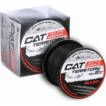 Pletená šňůrka Mikado Cat Šňůra Octa Braid 0,4 mm x 600 m