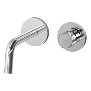 Vodovodní baterie Paffoni Umyvadlová baterie pod omítku s tělesem, 2-otvorová instalace, chrom - JO104CR70