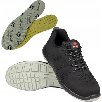 Pracovní obuv PRACOVNÍ OBUV PÁNSKÁ LEHKÁ BEZPEČNOSTNÍ OCHRANNÁ BOZP PROOF S OCELOVOU ŠPIČKOU S1 VEL. 46
