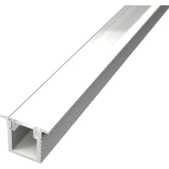 LED páska Ledshopik LED profil vestavný ALPI POLO-K-MINI bílý - LED profil POLO-K-MINI bílý - 1m