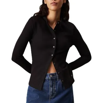 Dámský svetr CALVIN KLEIN JEANS DÁMSKÝ SVETR S TEXTUROU S