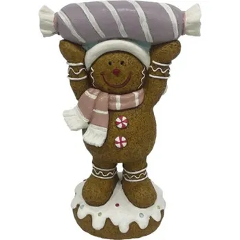 Dekorativní figurka perníček 29 cm