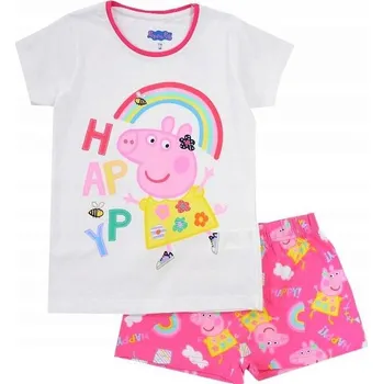 PYŽAMO PEPPA PIG em 928 bílo - malinové Velikost: 6