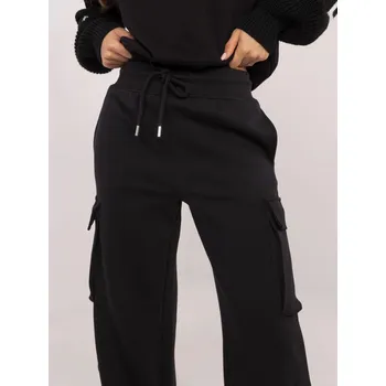 Dámské kalhoty Elegantní dámské černé kalhoty FPrice, XS i523_4063813720097