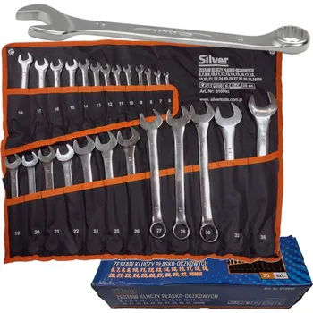 Klíč Očkoploché klíče 25 ks sada 6-36 mm