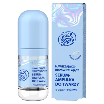 Pleťové sérum Faceboom hydratační a rozjasňující ampule-sérum na obličej, 30 ml