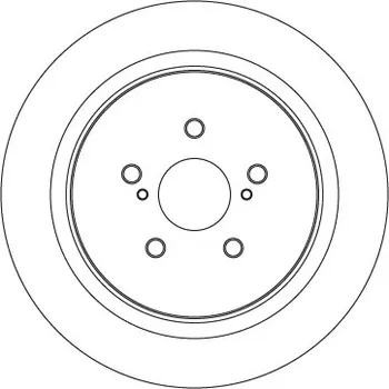 Brzdový kotouč Brzdový kotouč TRW DF6746
