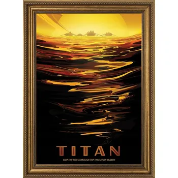 Obraz Obraz J. Harris Titan fiction retro fantasy marina