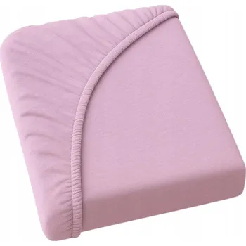 Prostěradlo Prostěradlo fialové jersey s gumou 70x140 bavlněné