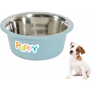 Miska pro psa Jedna plastová miska Zolux modrá 0,85 l