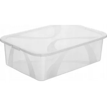 Úložný box Průhledný box s víkem