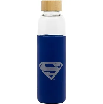 Láhev SKLENĚNÁ LÁHEV NA PITÍ SUPERMAN stor 85613 Velikost: uni