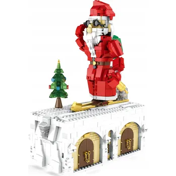 ostatní stavebnice STAVEBNICE REOBRIX SANTA CLAUS PŘIJÍŽDÍ 1039 DÍLKŮ TECHNIC