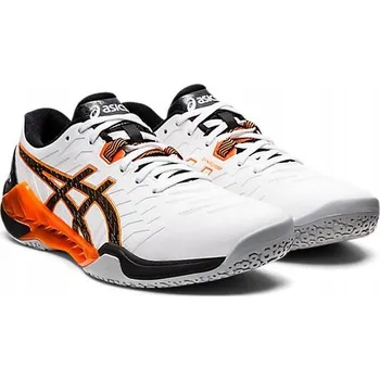 Pánská sálová obuv Pánské sálové boty na squash ASICS BLAST FF 2 WHITE 44
