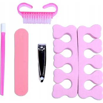 SADA NA MANIKÚRU PILNÍK ODDĚLOVAČE PRSTŮ, KLEŠTIČKY