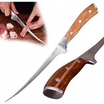 Kuchyňský nůž Japanknife Japonský Nůž na filetování, Ocel, 18,3 cm
