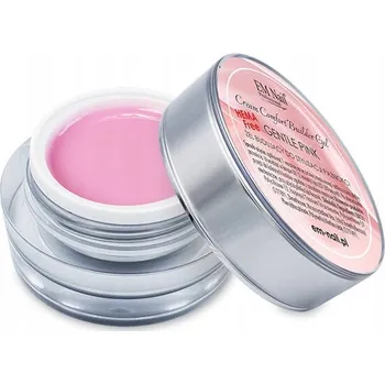 Lak na nehty Stavební gel EM Nail Cream Comfort Builder Gel Jemně Pink 50 ml