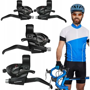 Řazení na kolo Řadicí a brzdové páky 3x7 Shimano Tourney ST-EF41