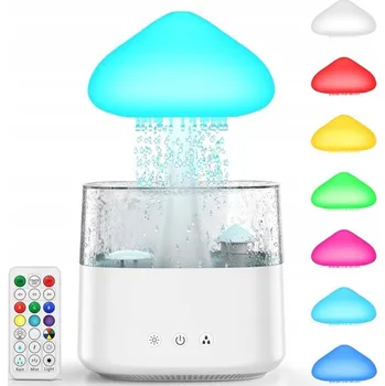 Zvlhčovač vzduchu ZVHLČOVAČ VZDUCHU MRAK 450ML 7 BAREV LED USB ULTRASONICKÝ DIFUZÉR