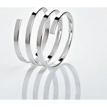 Hodinky 3Pagen Prsten na podporu štíhlosti Stříbrná Jednotná velikost, individuálně nastavitelná.