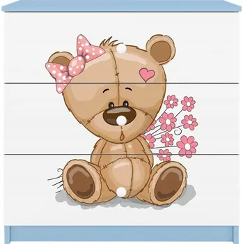 Komoda Komoda Kocot Kids 41 x 81 x 80,5 cm, odstíny modré, vícebarevná