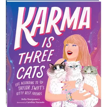 Mudpuppy Karma jsou tři kočky: život podle nejlepších kamarádek TAYLOR SWIFT a jejich koček
