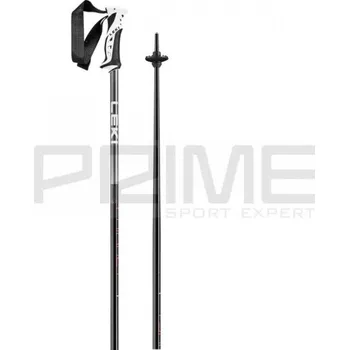 Sjezdová hůlka hole Leki Primacy Pro, black/light anthracite/red - 130cm 115165
